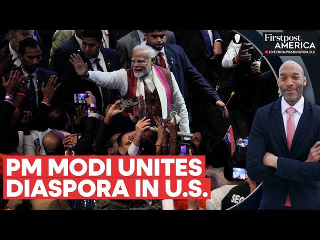 PM Modi Unites Indian-Americans with Vision of Global Leadership & Innovation | Firstpost America