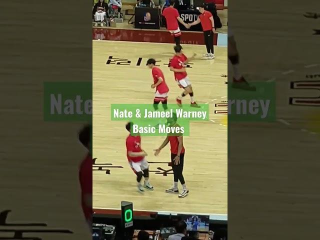 Nate & Jameel Warney Basic Moves #kbl #jameelwarney #seoulskknights #koreanbasketballleague