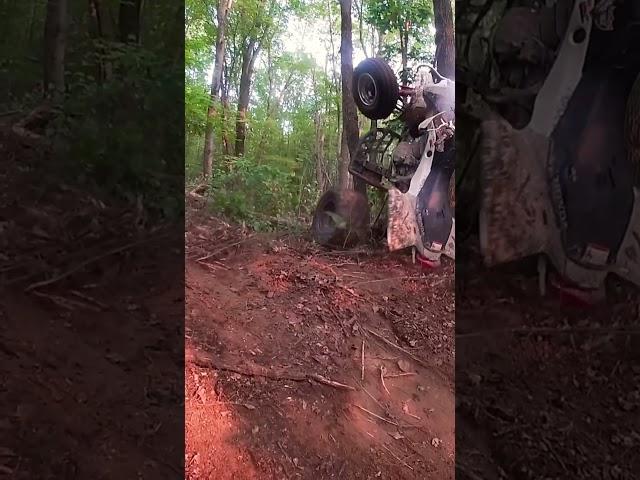 That was close. 🫢 #ohio #hillclimb #brappp #viral
