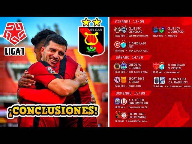 CONCLUSIONES TRAS LA GOLEADA DE MELGAR Y SOBRE LA FECHA 10 QUE SE LE VIENE Y DE OTRAS NOTICIAS MÁS 1