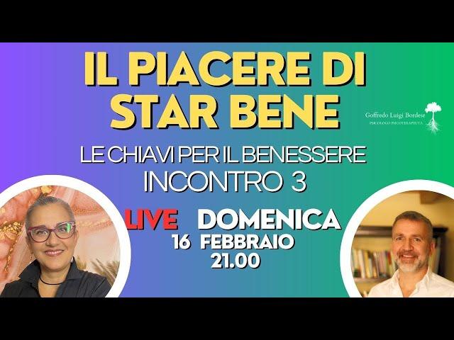 LE CHIAVI DEL BENESSERE - Con CRISTINA CAPUTO