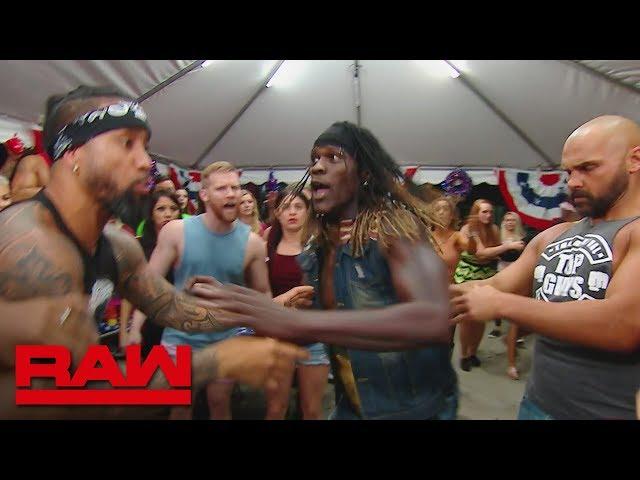 R-Truth defends the 24/7 Title at The Usos’ BBQ: Raw, May 27, 2019