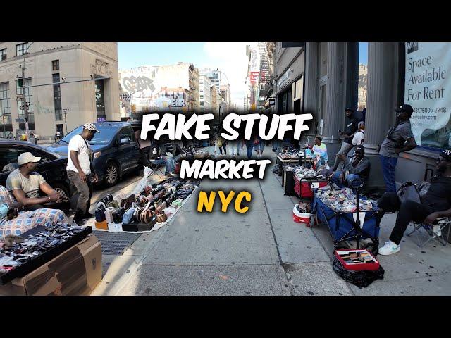 The Real New York City, Chinatown, Streets Of Fake Brands 4K Walking Tour