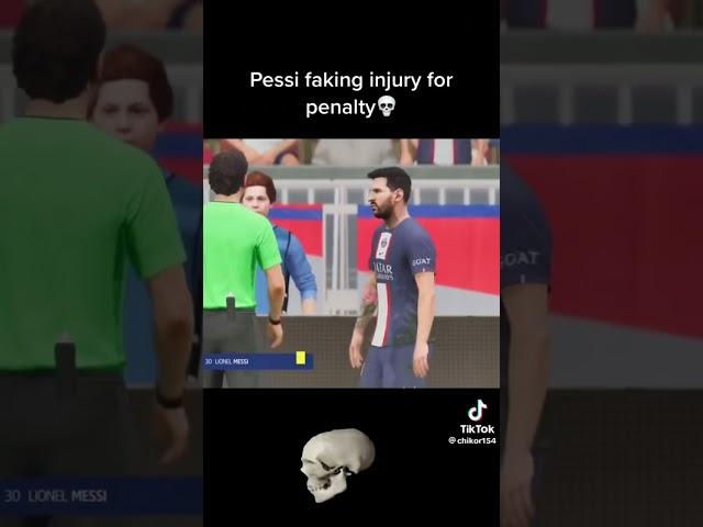 Pessi FAKING injury For Penalty  #fifa #football #fypシ