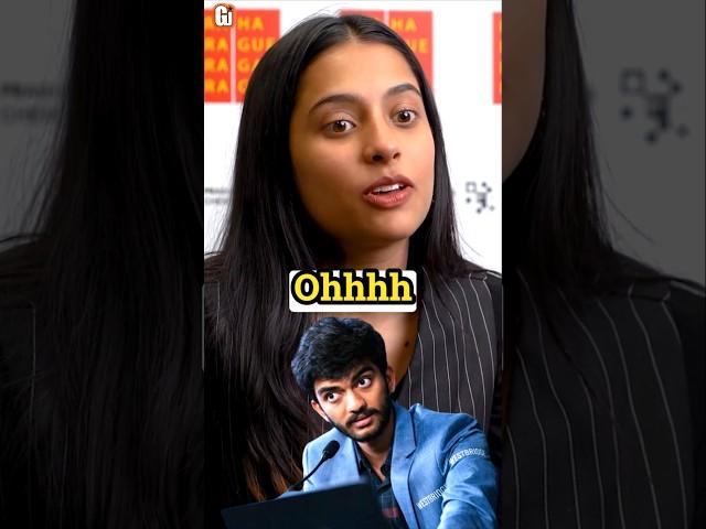 Divya on Gukesh's Challenger 