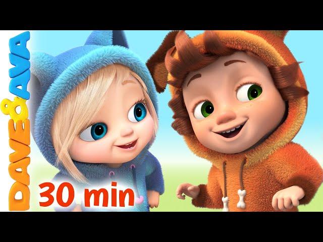  One Potato, Two Potatoes and More Nursery Rhymes | Brush Your Teeth | Baby Songs by Dave and Ava 