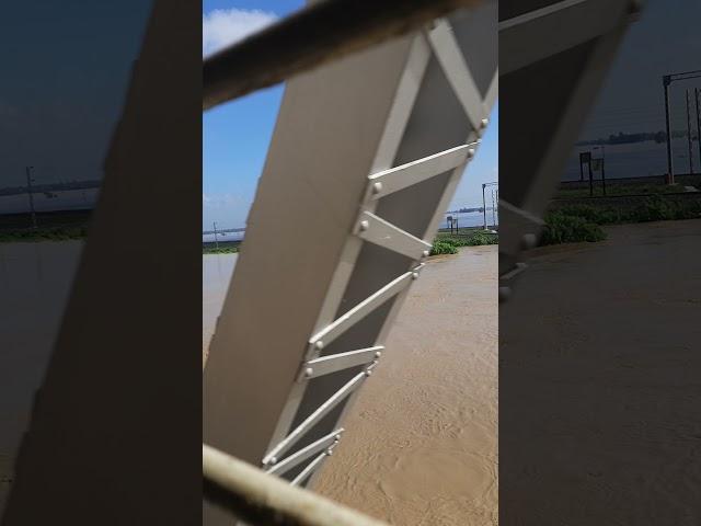 Flood In West Bengal, A Train  Journey In Katwa -Ahmedpur Passenger