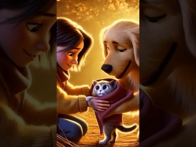 The Golden Heart. #animation #children #love #dog #animatedstories