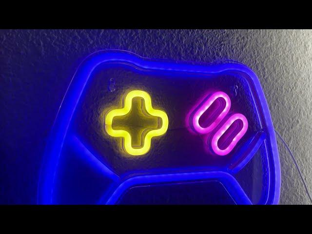 NEW Lumoonosity Controller Neon Sign Unboxing