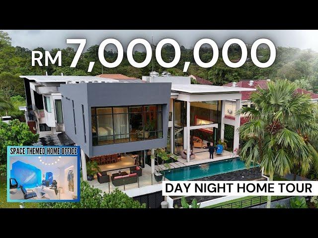 House Tour 97: RM7Mil Modern Bungalow | Look Stunning both Day & Night | Luxury Grand Formal Living