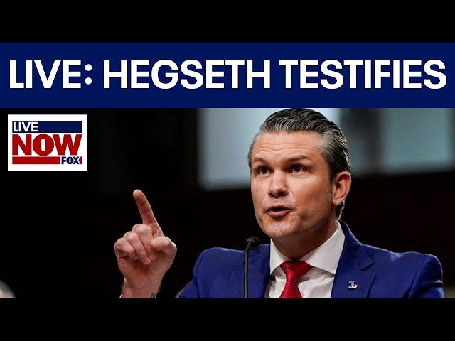 WATCH: Pete Hegseth testifies at Senate hearing on the 2026 Pentagon budget request
