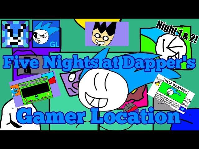 TRZ O2 KEEPS SCARING ME! | Five Nights at Dapper's: Gamer Location | Night 1 & 2