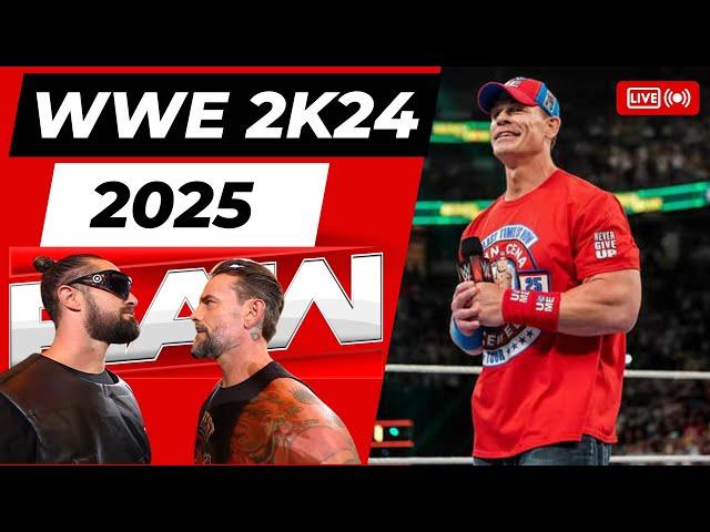 WWE 2K24 Live - Ringing in the New Year RAW Style