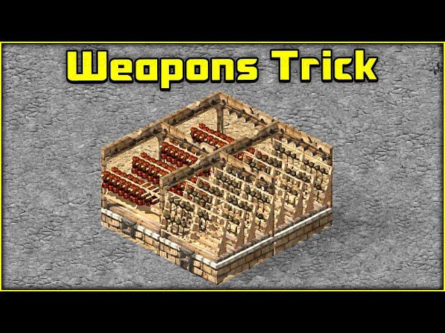 Weapons HACK (new TRICK) Stronghold Crusader