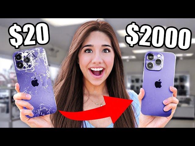 Fixing CHEAP Broken iPhones & Selling Them!