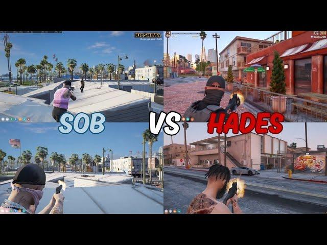 SOB vs Hades At Vespucci (Multi POV) | NoPixel 4.0 GTA RP