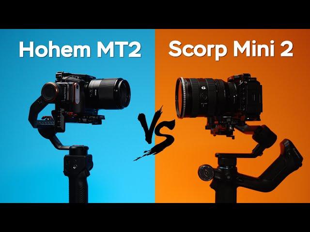 Best Compact Gimbal with AI - Scorp Mini 2 vs Hohem MT2