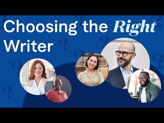 Choosing the Right Writer | The ClearVoice Process