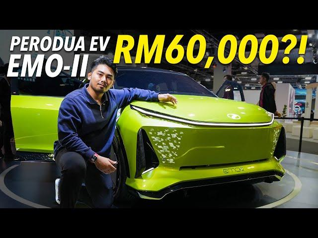 Perodua EV EMO-II Boleh Pergi Jauh Dengan Harga RM60,000 Je?!