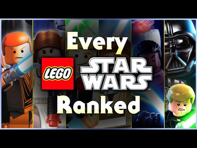 Every LEGO Star Wars Game Ranked (After Skywalker Saga)