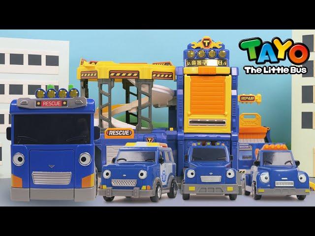 Strong Rescue Truck | RESCUE TAYO | Tayo Rescue Team Song | Tayo Toy Song | Tayo the Little Bus