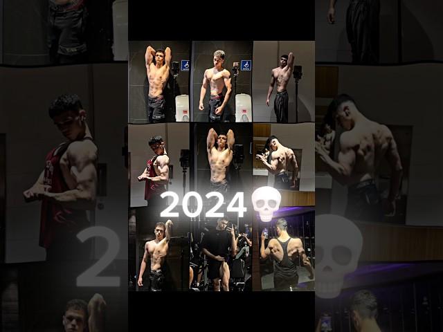 2023 - 2024 natural body transformation. #gym #bodytransformation #viralvideo #fitness #aesthetic