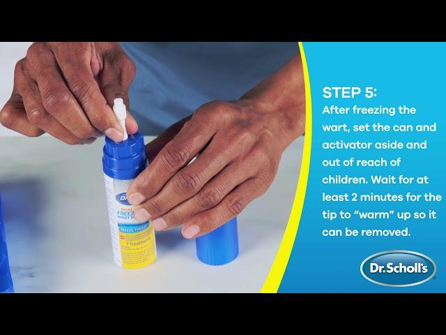 Dr. Scholl's | How To Use Dual Action Freeze Away® Wart Remover