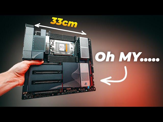 BIGGEST Motherboard EVER Created & why it's THE BEST!! feat. Gigabyte TRX50 AI TOP