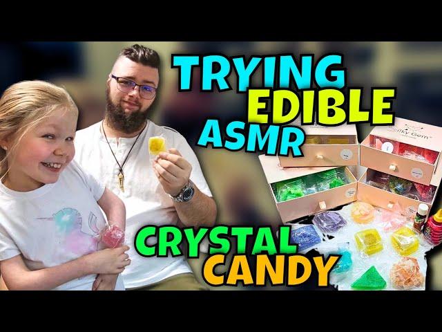 Silky Gem spread - Edible crystal ASMR candy tasting