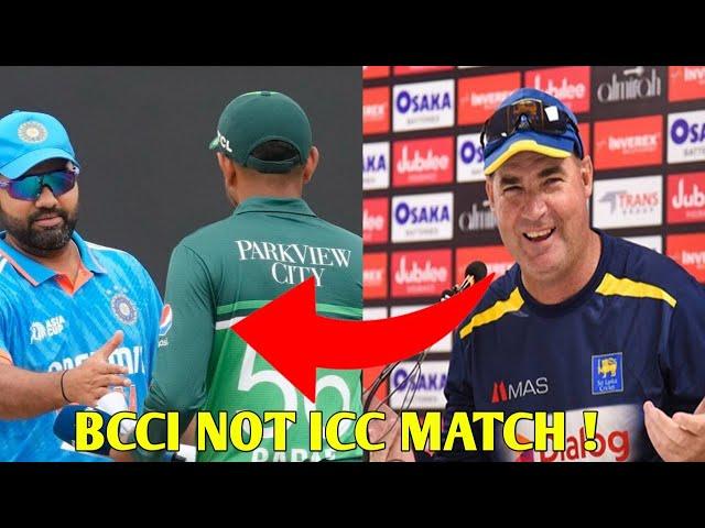 "BCCI not ICC Event" on India Vs Pakistan! | Mickey Arthur on IND vs PAK World Cup Match 2023