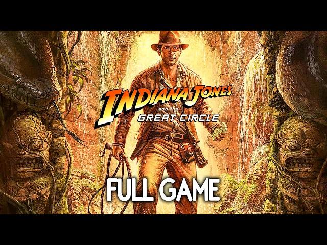 Indiana Jones and the Great Circle - FULL GAME (4K 60FPS) Walkthrough Gameplay No Commentary