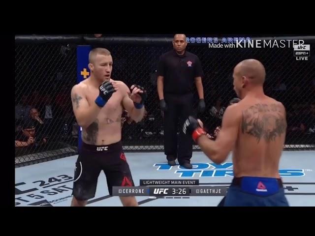 CERRONE VS GAETHJE UFC FULL FIGHT