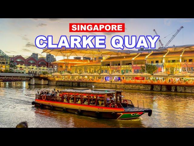 Fully Re-opened Clarke Quay | Awesome Singapore Nightlife Place 