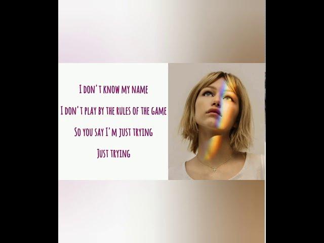 Grace vanderwaal - I don't know my name - lyrics