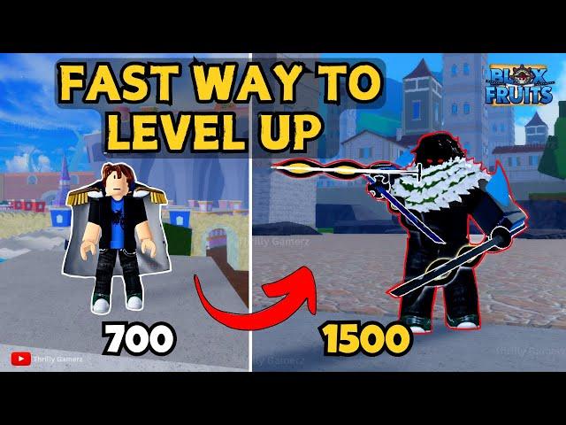 Fastest Ways to Level Up in Blox Fruits 700 to 1500