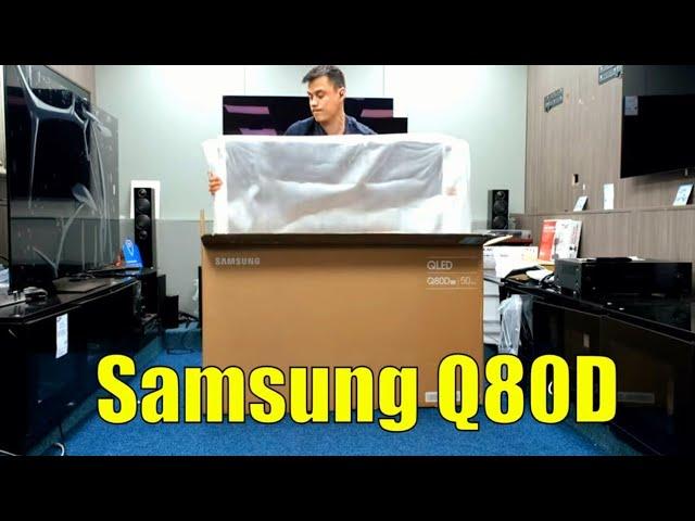 Samsung Q80D QLED 2024 Unboxing, Setup, Test and Review with 4K HDR Demo Videos