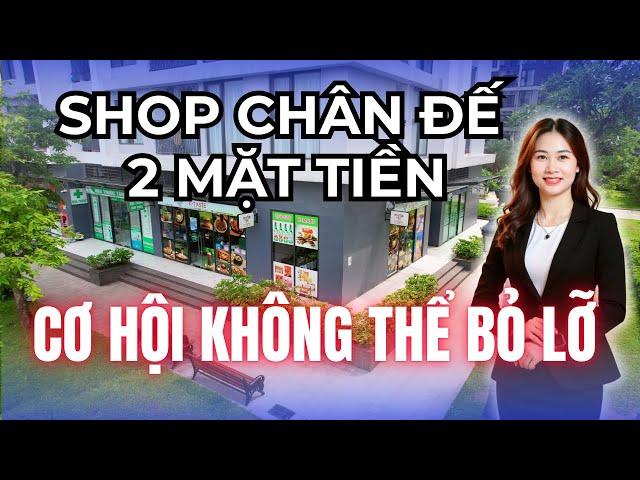 Shop chân đế Vinhomes Smart City - dòng tiền thật, giá tốt, vị trí đỉnh | Tuệ Minh BĐS