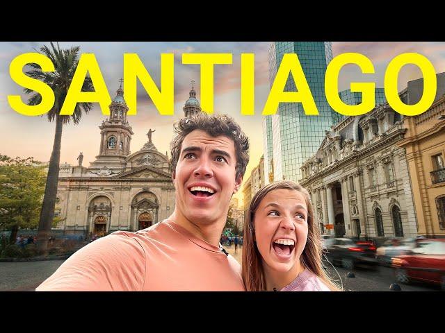 Exploring SANTIAGO CHILE (not what we expected) 