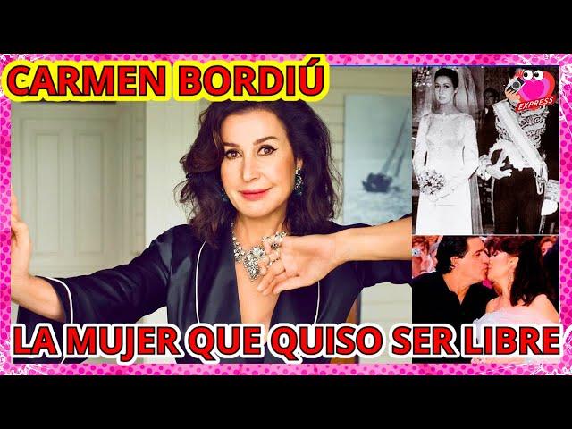 ▶La VIDA De CARMEN MARTÍNEZ BORDIÚ  Sus AMORES y ESCÁNDALOS