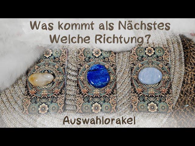 Was kommt als Nächstes?Auswahlorakel