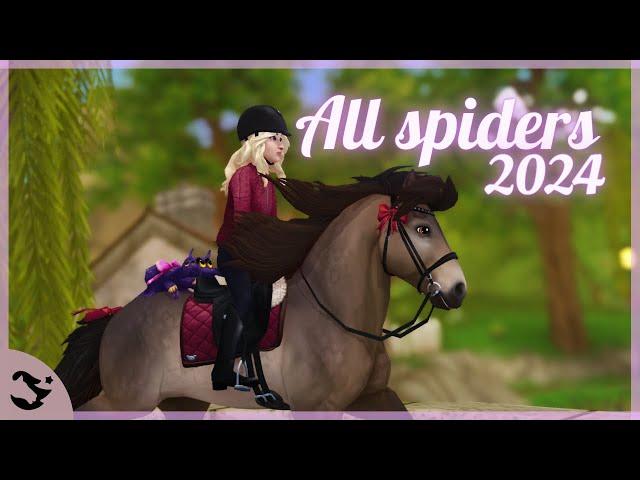 All spiders in SSO 2024 I Amandleus