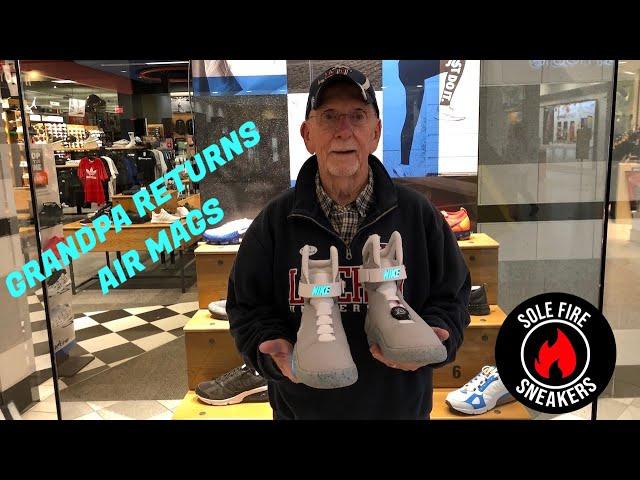 GRANDPA RETURNS NIKE AIR MAGS