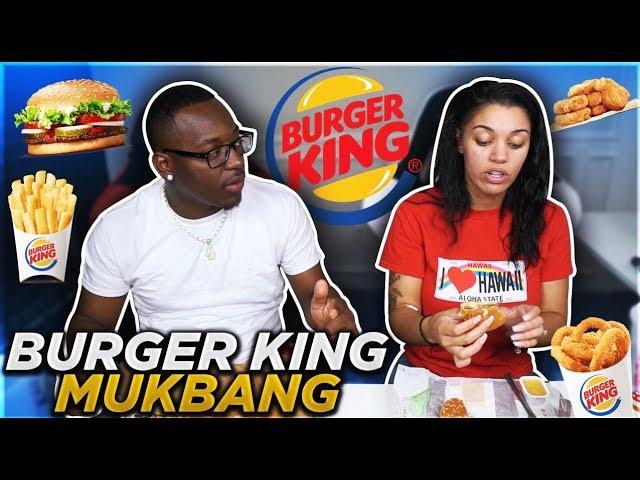 BURGER KING MUKBANG + STORY TIME