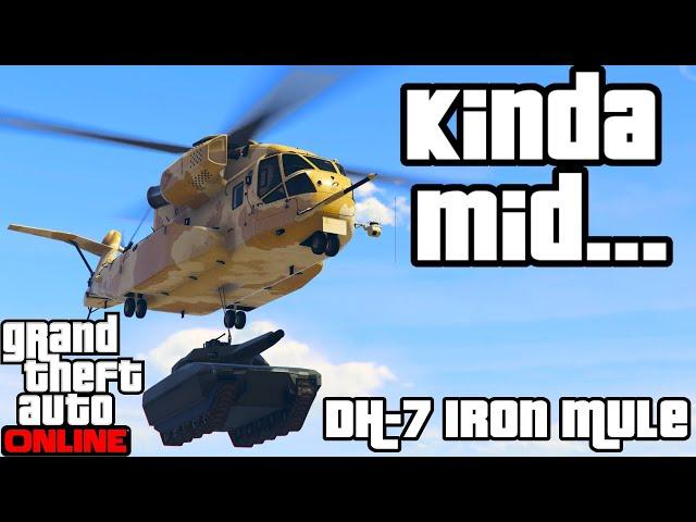 DH-7 Iron Mule preview - GTA Online Agents of Sabotage