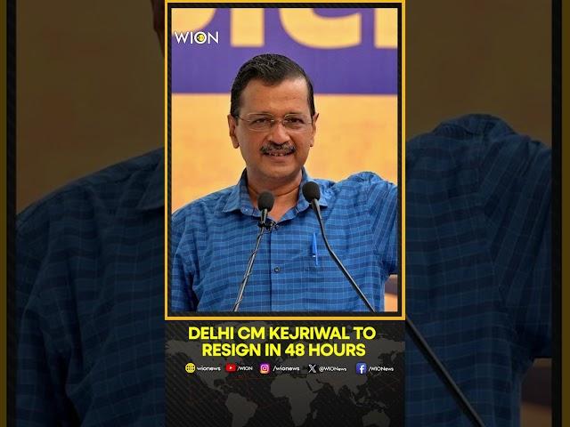 Arvind Kejriwal announces resignation as Delhi CM after exit from Tihar jail