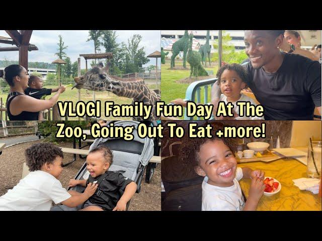 VLOG | Family Fun Day At the Zoo, Going out to eat + more!