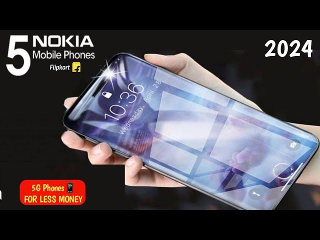 TOP 5 New NOKIA  5G Smartphones 2024 - Latest Mobile Phones 2024