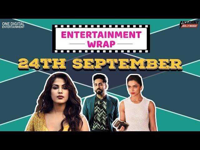 Latest Bollywood News | 24 September | Entertainment Wrap | Instant Bollywood