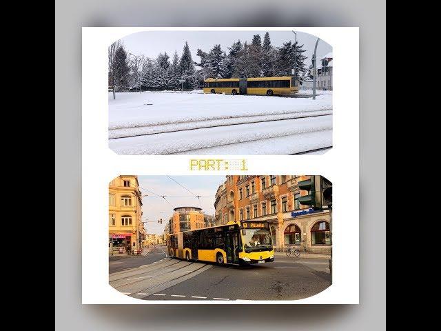 Dresden and its Buses / Germany, 2016 /2017 / Part: 1 / Dresden und seine Busse