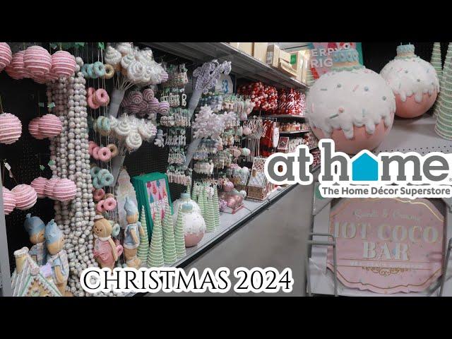 AT HOME STORE * 2024 GINGERBREAD DECOR & MORE